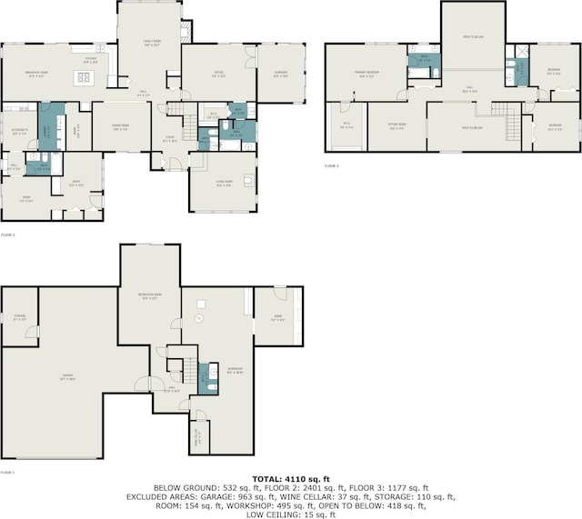 6 Crocus Ln, North Oaks, MN 55127 - room layout