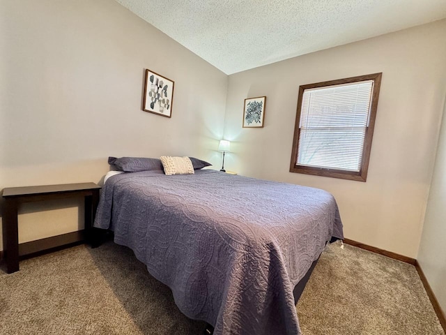 28887 Hi Vista Dr, Otter Tail Twp, MN 56515 - bedroom with carpet flooring, baseboards, and a textured ceiling