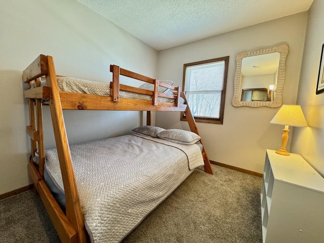 28887 Hi Vista Dr, Otter Tail Twp, MN 56515 - carpeted bedroom with baseboards and a textured ceiling