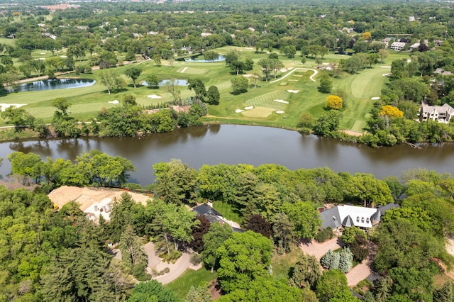 5123 Lake Ridge Rd, Edina, MN 55436 - aerial view of a large body of water, a local golf course, and a tree filled landscape