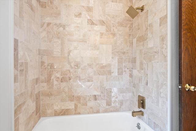 full bathroom featuring shower / washtub combination