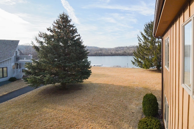 view of water feature