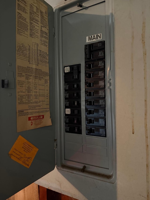 utilities with electric panel