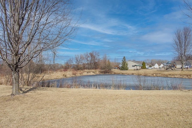 property view of water