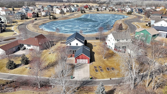 bird's eye view featuring a residential view