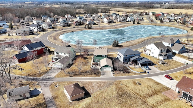 bird's eye view featuring a residential view