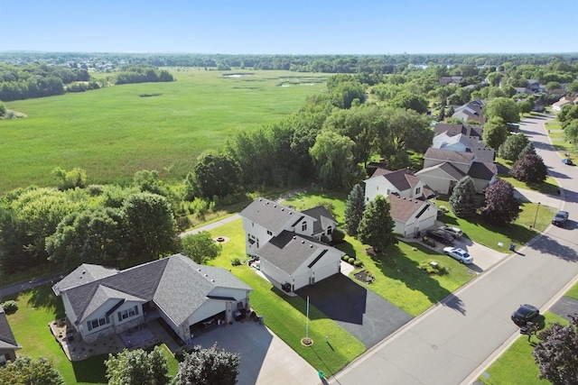 birds eye view of property featuring a residential view