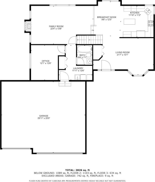 view of layout