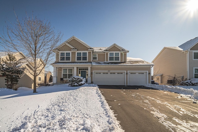 view of front of home with driveway