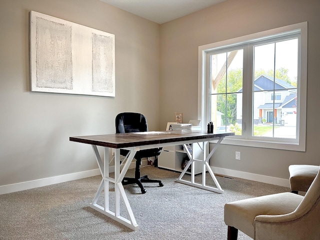 9551 230th St E, Lakeville, MN 55044 - office space with baseboards and carpet