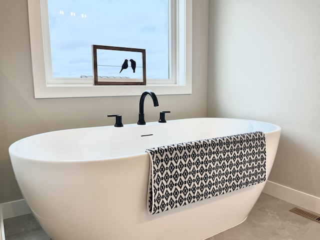9551 230th St E, Lakeville, MN 55044 - full bath featuring baseboards and a soaking tub