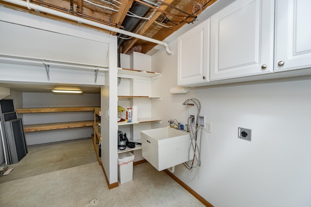 424 11th St NW, Byron, MN 55920 - basement featuring a sink