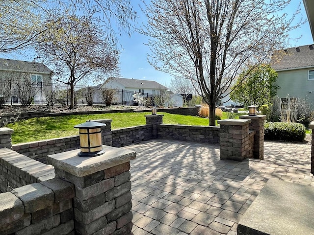 424 11th St NW, Byron, MN 55920 - view of patio / terrace featuring a fenced backyard