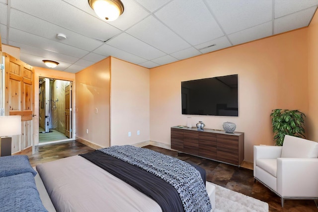 3135 Sherburn Pl SW, Rochester, MN 55902 - bedroom with baseboards and a paneled ceiling