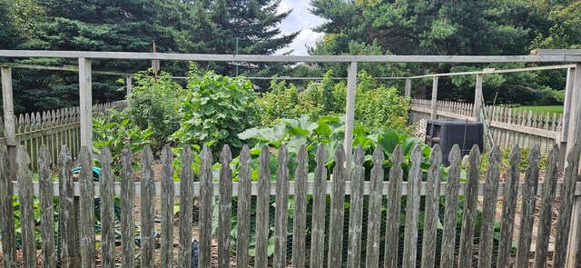 3135 Sherburn Pl SW, Rochester, MN 55902 - gate with fence and central AC unit