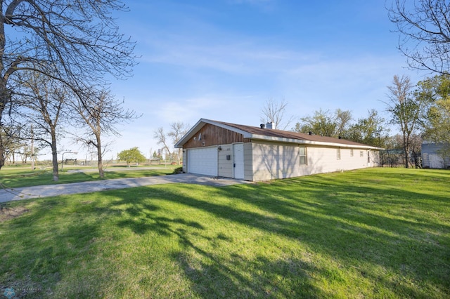 203 4th St, Argusville, ND 58005 - detached garage with asphalt driveway