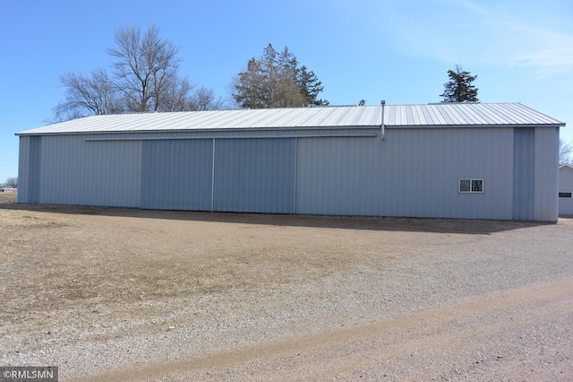 5501 70th St, Glencoe, MN 55336 - view of pole building