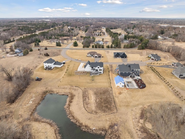 16419 Kiska St NE, Ham Lake, MN 55304 - aerial overview of property's location featuring a large body of water