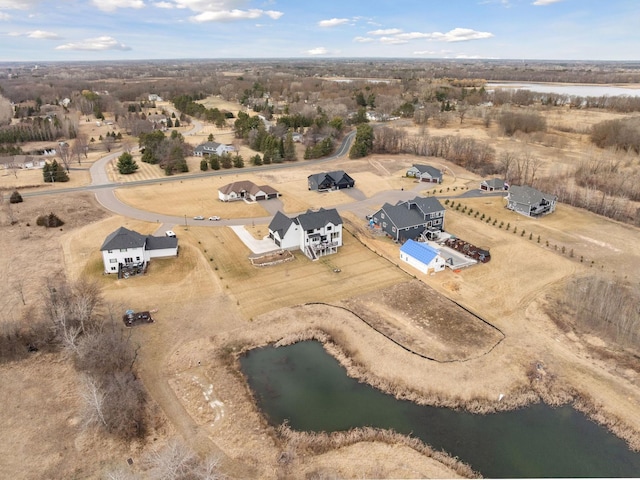 16419 Kiska St NE, Ham Lake, MN 55304 - aerial view of a nearby body of water