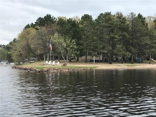 property view of water