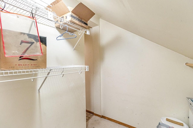 view of spacious closet