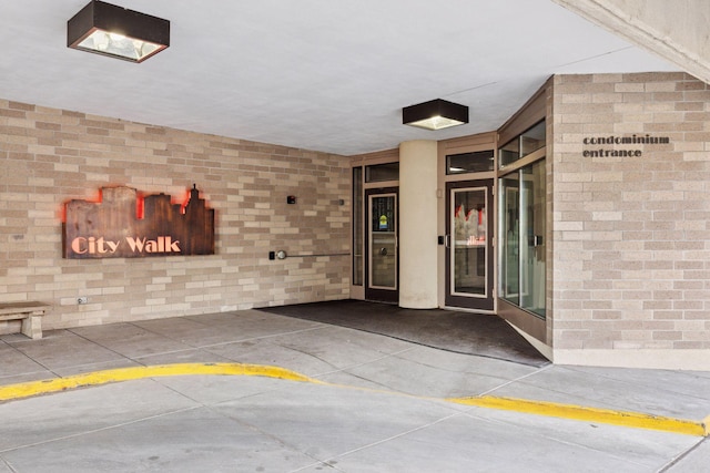 view of entrance to property
