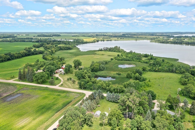 17634 240th St, Hutchinson Twp, MN 55350 - drone / aerial view of a nearby body of water