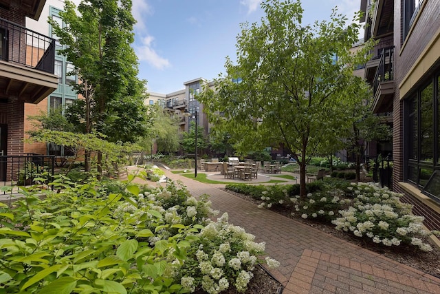 view of property's community