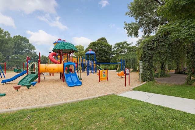 view of community playground