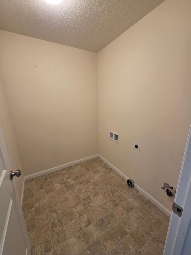 laundry area with visible vents, baseboards, laundry area, hookup for a washing machine, and hookup for an electric dryer