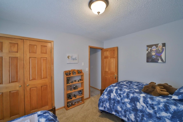 8403 Red Pine Cir, Baxter, MN 56425 - bedroom featuring light colored carpet and a textured ceiling