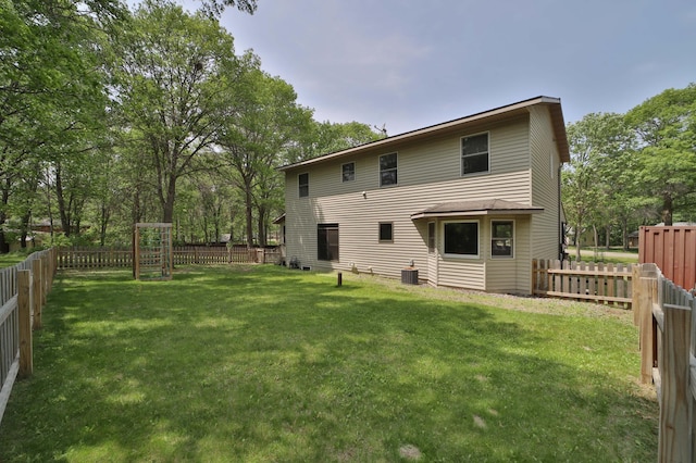 8403 Red Pine Cir, Baxter, MN 56425 - back of house featuring cooling unit