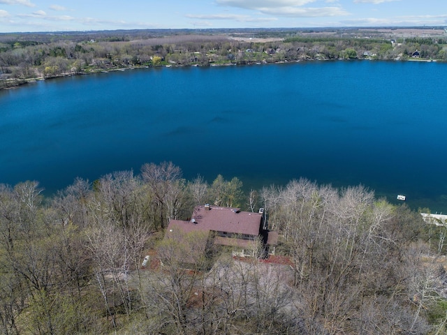 3694 Iona Way SW, Alexandria, MN 56308 - drone / aerial view featuring a water view