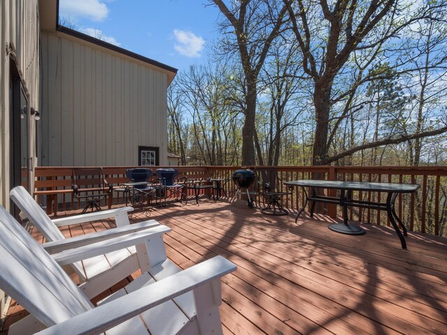 3694 Iona Way SW, Alexandria, MN 56308 - deck with outdoor dining space