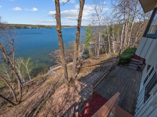 3694 Iona Way SW, Alexandria, MN 56308 - view of yard with a water view