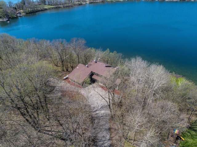 3694 Iona Way SW, Alexandria, MN 56308 - bird's eye view with a water view