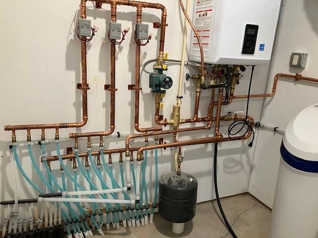 utilities with water heater