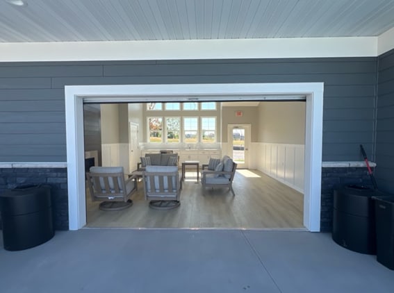 view of patio featuring outdoor lounge area