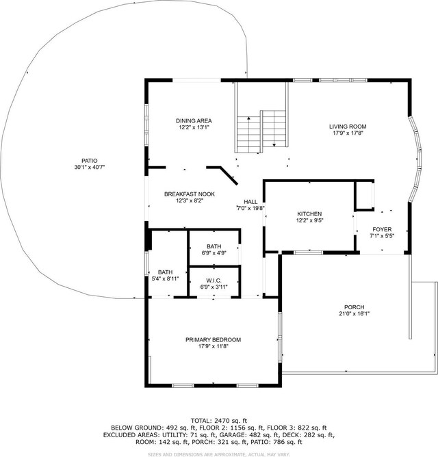 809 60th Ave SW, Rochester, MN 55902 - floor plan / room layout