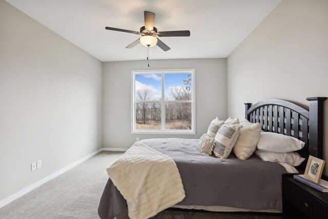 9184 62nd St S, Cottage Grove, MN 55016 - bedroom with carpet floors and a ceiling fan
