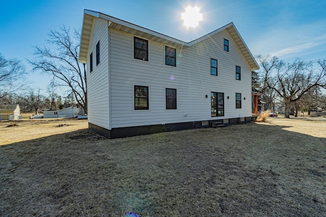 view of rear view of house