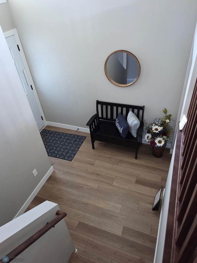 6746 Joseph St, Horace, ND 58047 - entrance foyer with baseboards and wood finished floors