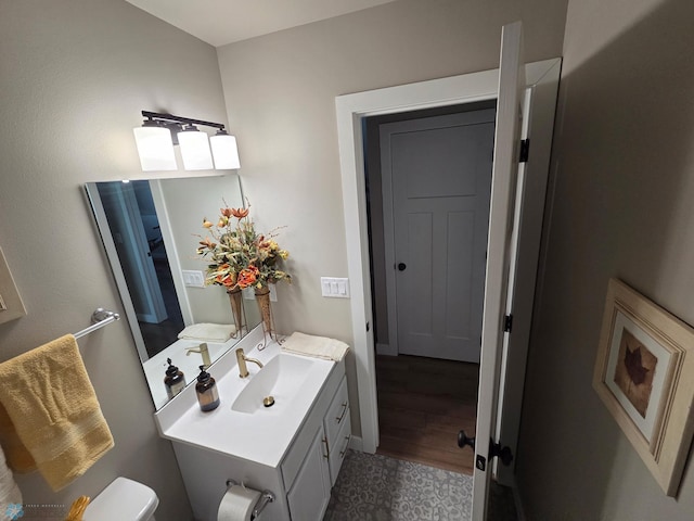 6746 Joseph St, Horace, ND 58047 - bathroom featuring vanity and toilet