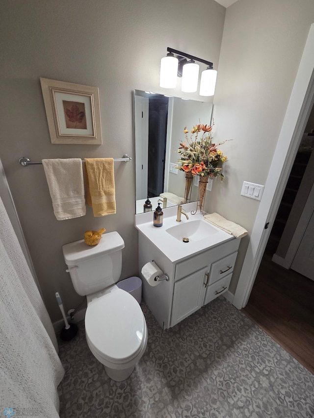 6746 Joseph St, Horace, ND 58047 - bathroom with vanity and toilet