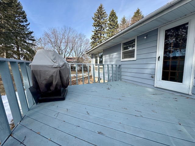 view of deck