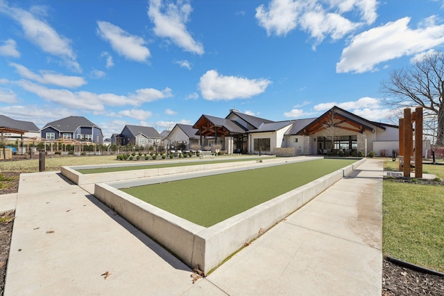 view of community with a residential view