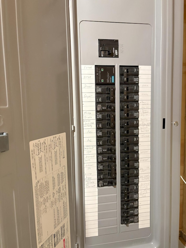 utilities with electric panel