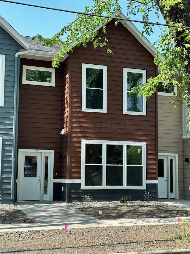 view of rear view of house