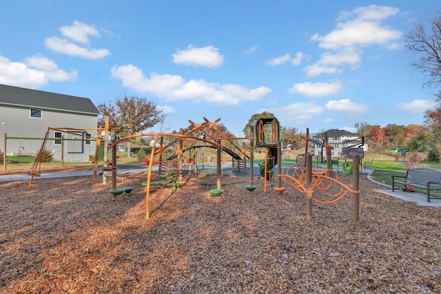 view of community playground