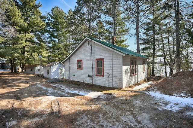 view of side of home